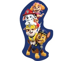 Dekoratyvinė pagalvėlė „Paw Patrol“ komandos formos, 42x20 cm