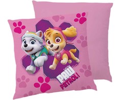 Dekoratyvinė pagalvėlė „Paw Patrol“ rožinė „Power“ 40x40 cm