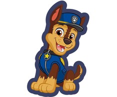 Dekoratyvinė pagalvėlė „Paw Patrol“ su „Chase Smile“ 38x24 cm veliūru