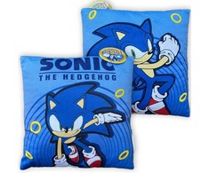 Dekoratyvinė pagalvėlė Sonic the Hedgehog Hyper Dash 38x38 cm, veliūras