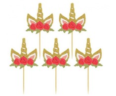 Dekoratyvinės lazdelės „Vienaragio rožė“, 6 vnt. pakuotėje