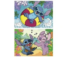 Dėlionė Educa - 2x100 Disney siuvinėjimo siūlių (80-19998)