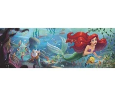 Dėlionė „Disney Princess Ariel“, 1000 detalių, panoraminė, kompaktiška, Clementoni
