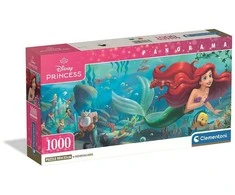 Dėlionė „Disney Princess Ariel“, 1000 detalių, panoraminė, kompaktiška, Clementoni