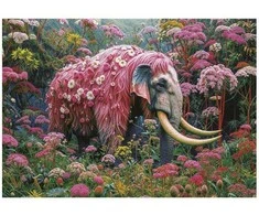 Dėlionė Educa Floral Elephant
