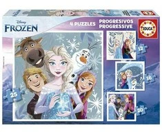 Dėlionė Frozen Laipsniškas sunkumo didinimas