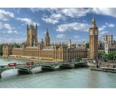 Dėlionė „Miestai“, Parlamento rūmai, Londonas, 3000 detalių, Clementoni