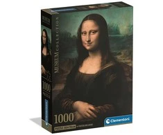 Clementoni Dėlionė 1000 vnt. - Leonardas da Vinčis: Mona Liza
