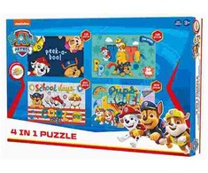 Dėlionė „Paw Patrol“ 4 viename