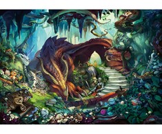 Ravensburger Escape dėlionė „Drakono ola“, 759 det., nuo 12 m.