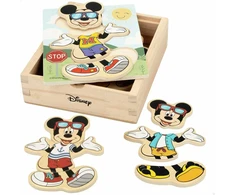 Dėlionė Woomax Vaikiška medinė puzlė Disney Medžio (19 pcs)