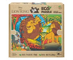 Dėlionė Vaikiška puzlė The Lion King Dvipusis 24 Dalys 70 x 1,5 x 50 cm (12 vnt.)