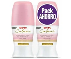 Byly Sensitive Calma Desodorante Roll-On dezodorantas, 2x50 ml