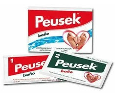 Peusek Antiperspirantinė pėdų vonelė 2 paketėliai, 20g