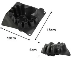 Silikoninė kepimo forma tortams ir pyragams