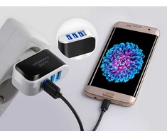 Didelės spartos 5 W 3 x USB greito įkrovimo 3.0 universalus įkroviklis 3.1a