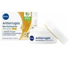 Nivea Anti-Arrugas 55 Crema Cuidado Revitalizante Día Spf15, 50 ml