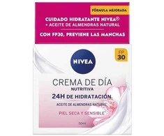 "Nivea" maitinamasis dieninis kremas 24h drėkinimas sausai ir jautriai odai 50ml
