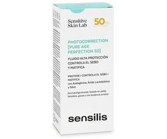 Sensilis PHOTOCORRECTION [PURE AGE PERFECTION 50] fluido alta protección controla el sebo y matifica 40 ml