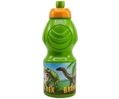Dinozauro formos gertuvė, sportinė gertuvė 400 ml