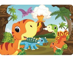 Dinozauro formos padėkliukas 43x28 cm