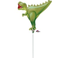 Dinozauro tiranozauro mini folijos balionas