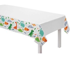Dinozaurų formos plastikinė staltiesė Dino-Mate 137x260 cm