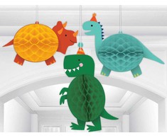 Dinozaurų žibintai, 3 vnt.