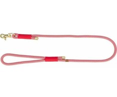 Trixie Soft Rope, smycz, šuniui, raudona/kreminė, nylon, S–XL: 1.00 m/o 10 mm