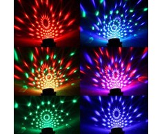 Disko projektorius su LED RGB apšvietimu