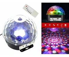 Led disco ball mp3 usb projector bluetooth