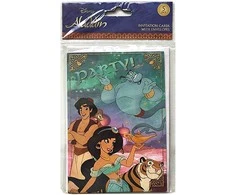 Disney Aladino vakarėlio kvietimas