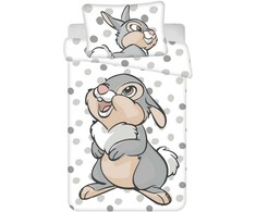 Disney Bambi Dots vaikiška patalynės komplektas 100√π135cm, 40√π60cm
