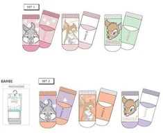 Disney Bambi kūdikių kojinės 0-12 mėnesių