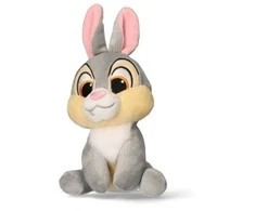 CERDÁ Disney Bambi Thumper 3D pliušinė figūrėlė su kabliuku, krepšio dekoracija 13 cm