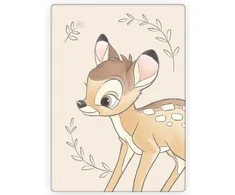 Disney Bambi vilnos antklodė 100x140cm