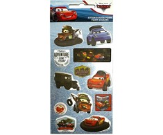 „Disney Cars Adventure“ minkštų putplasčio lipdukų rinkinys