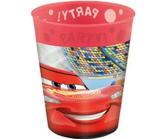 Disney Cars Arena Race mikro aukščiausios kokybės plastikinis puodelis 250 ml
