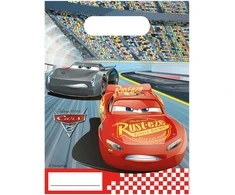 Globos Europe Bv Disney Cars 3 party poser, 6 stk
