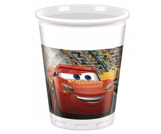 PROCOS Plastikiniai puodeliai Cars 3 200ml 8 vnt.
