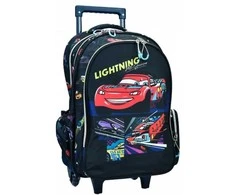 „Disney Cars“ mokyklinis krepšys su ratukais, 46 cm