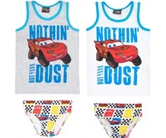 Disney Cars palaidinės ir apatinio trikotažo komplektas, 98-128 cm