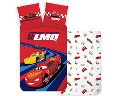 „Disney Cars Racing Hero“ patalynės komplektas 140–200 cm, 70–90 cm