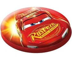 Disney Cars raudona dekoratyvinė pagalvėlė veliūru