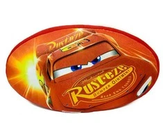 Disney Cars raudona dekoratyvinė pagalvėlė veliūru