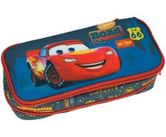 Disney Cars Road 2 skyrių pieštukų dėklas 26 cm
