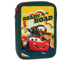 „Disney Cars Road“ pieštukų dėklas su 2 skyriais