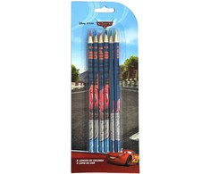 „Disney Cars“ spalvoti pieštukai, 6 vnt. pakuotėje