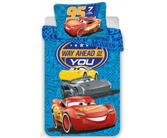 „Disney Cars“ vaikiška patalynės komplektas 100–135 cm, 40–60 cm