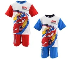 „Disney Cars“ vaikiška trumpa pižama 3-8 metams